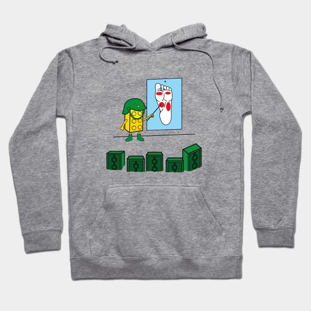 Building Bricks Plan of Attack Hoodie by Printadorable